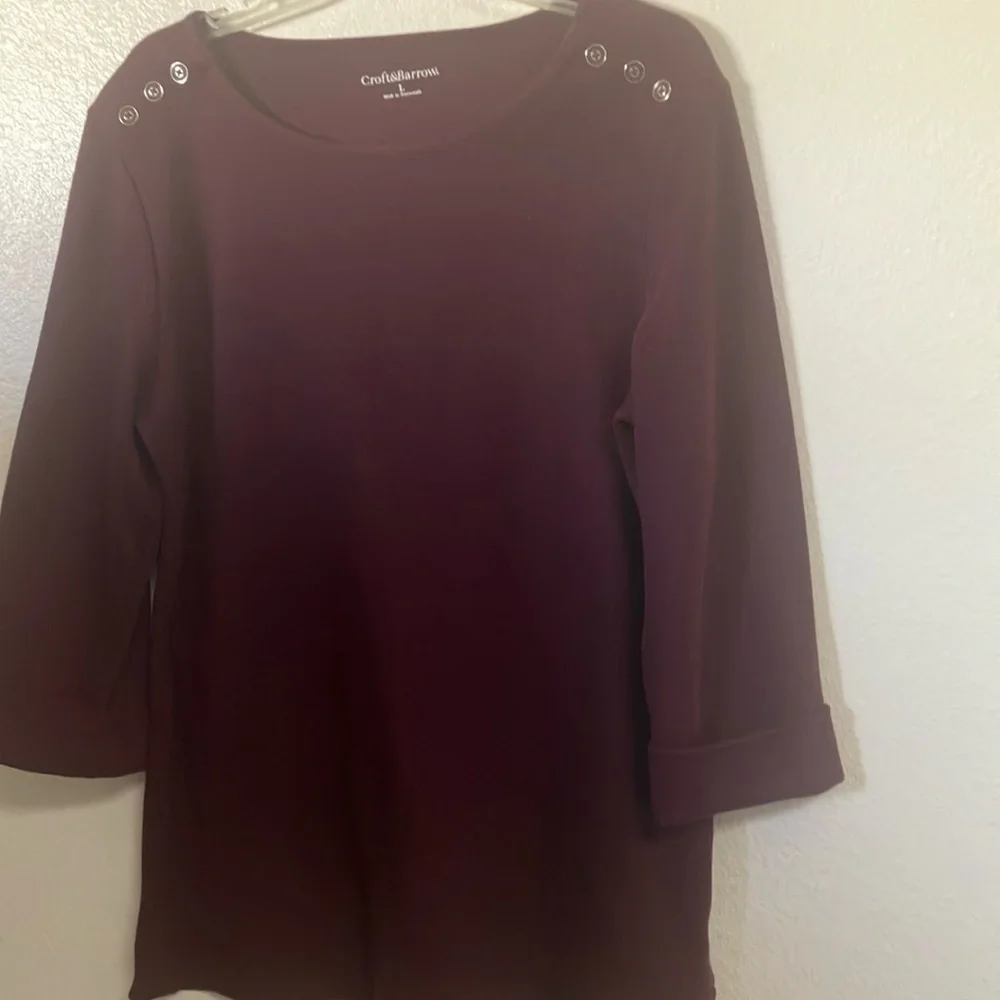 FINAL MARKDOWN Ladies Croft and barrow top large
